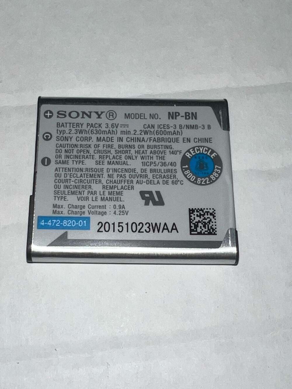 Sony Cyber-shot DSC-W810 20.1MP Digital Camera with 6x Optical Zoom - Picture 8 of 9